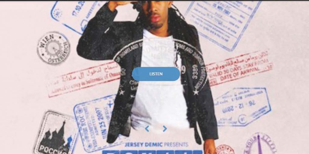 screen shot of jersey demic